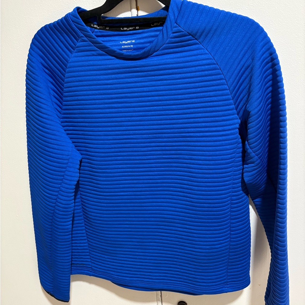 Layer 8 quick dry long sleeve athletic boys top